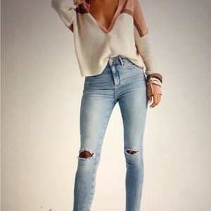 NWT We The Free Raw High-Rise Jegging